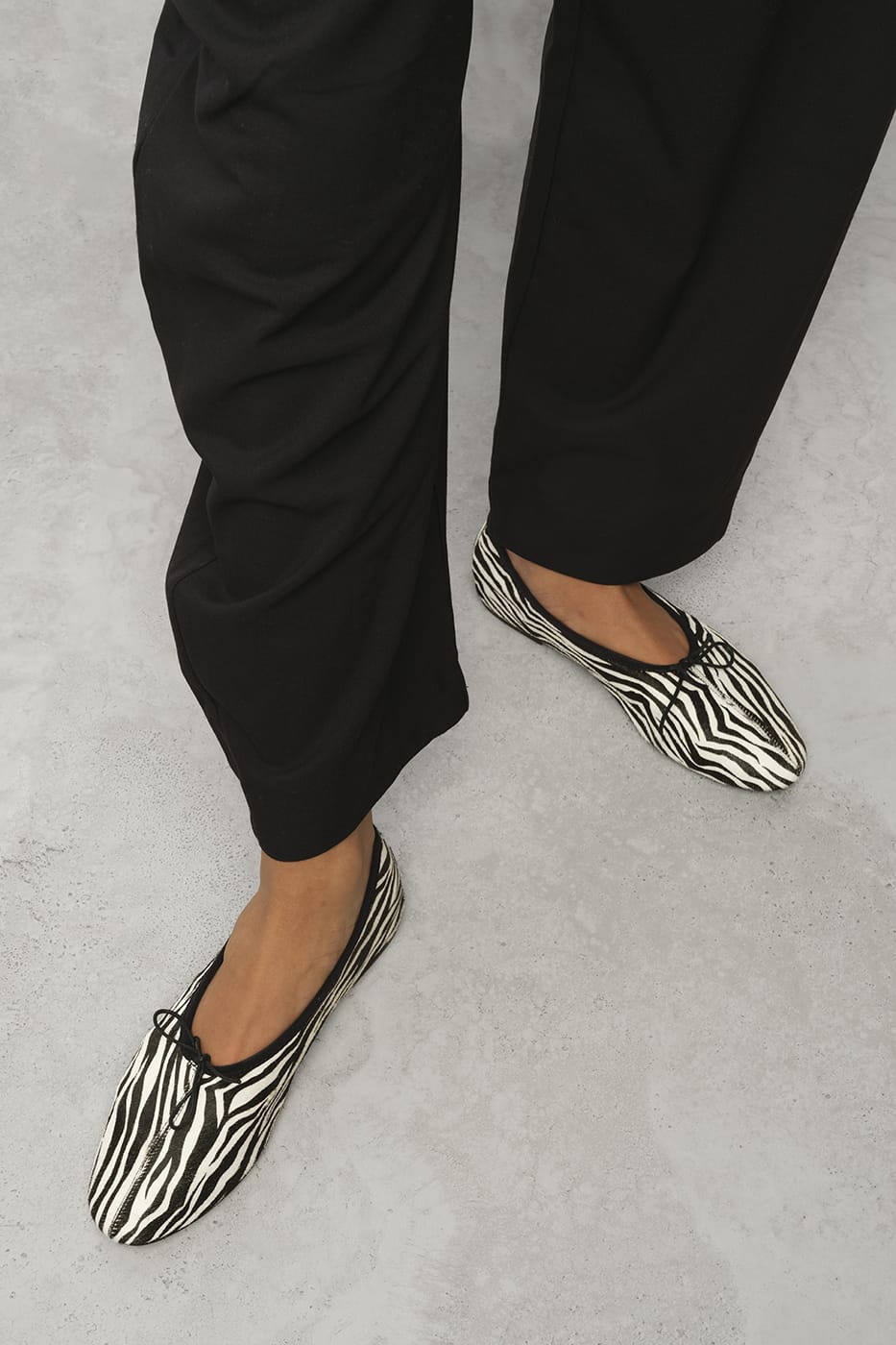 Java Ballet Flat Zebra
