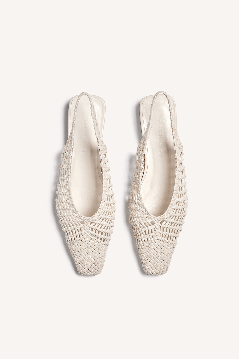 Cali Woven Flat Crema