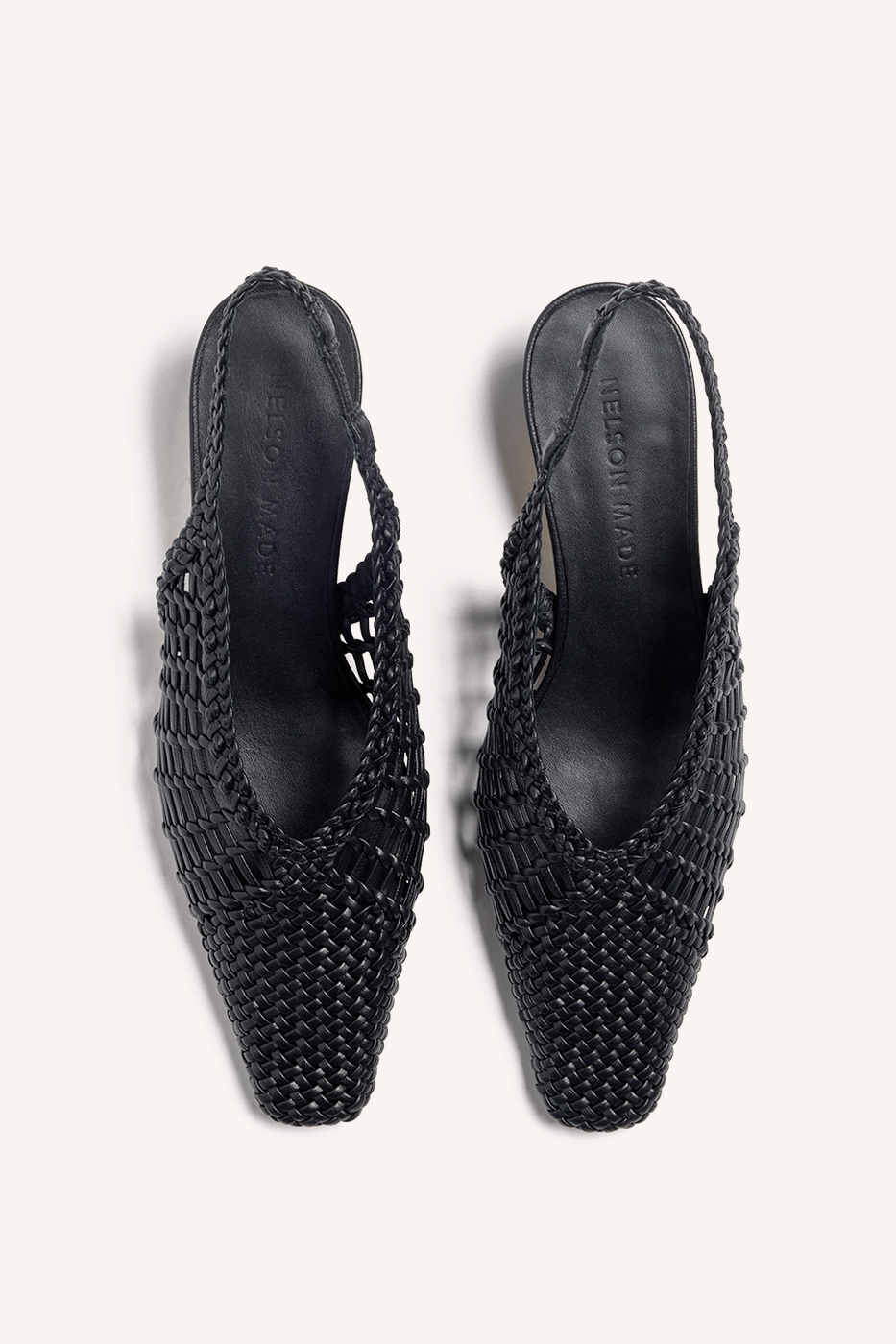 Cali Woven Mule Black