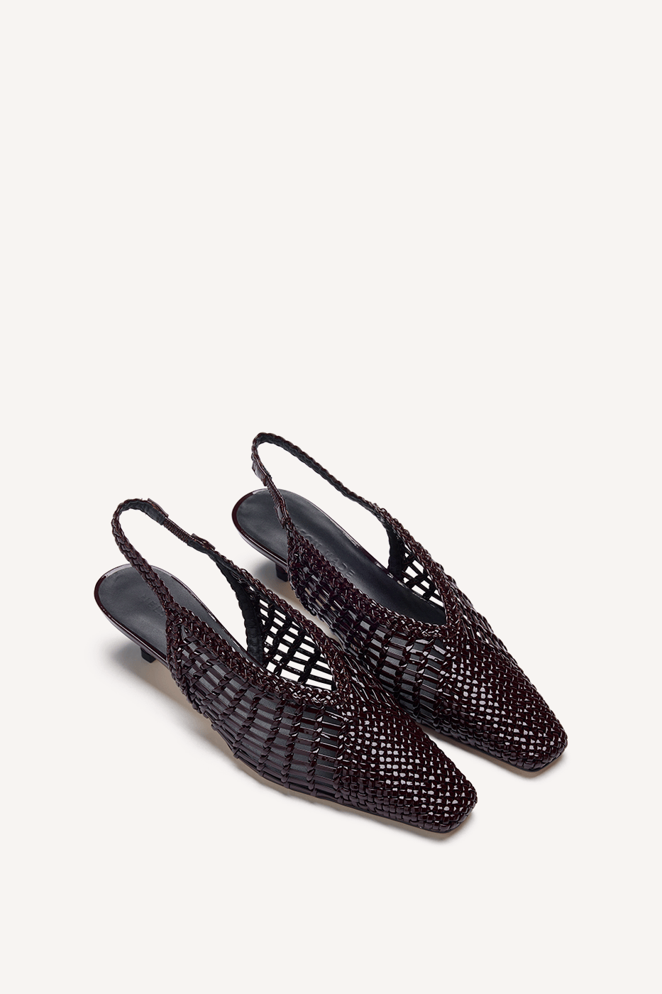 Cali Woven Mule Bordeaux Crinkle