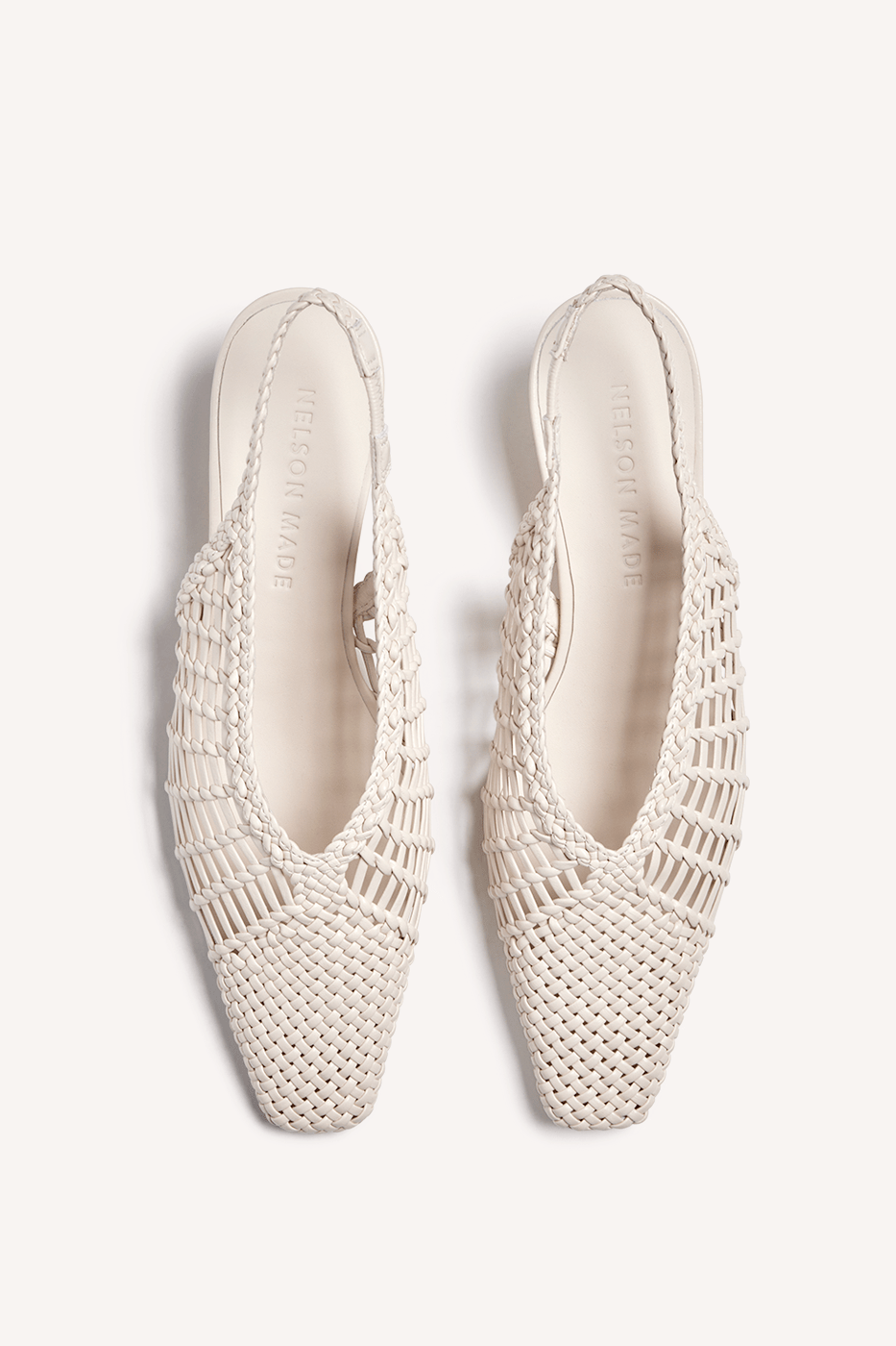 Cali Woven Mule Crema