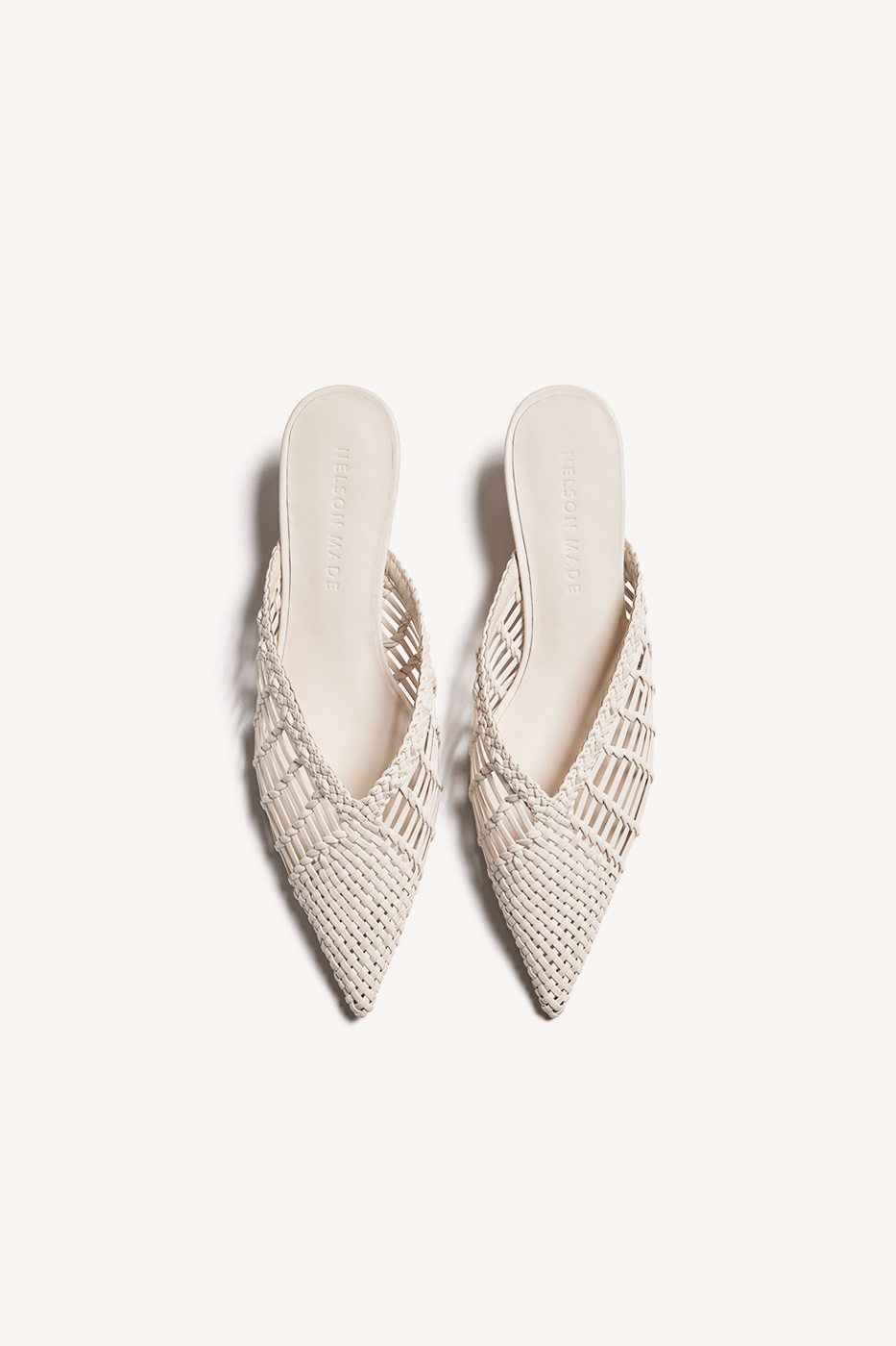 Cali Woven Point Crema