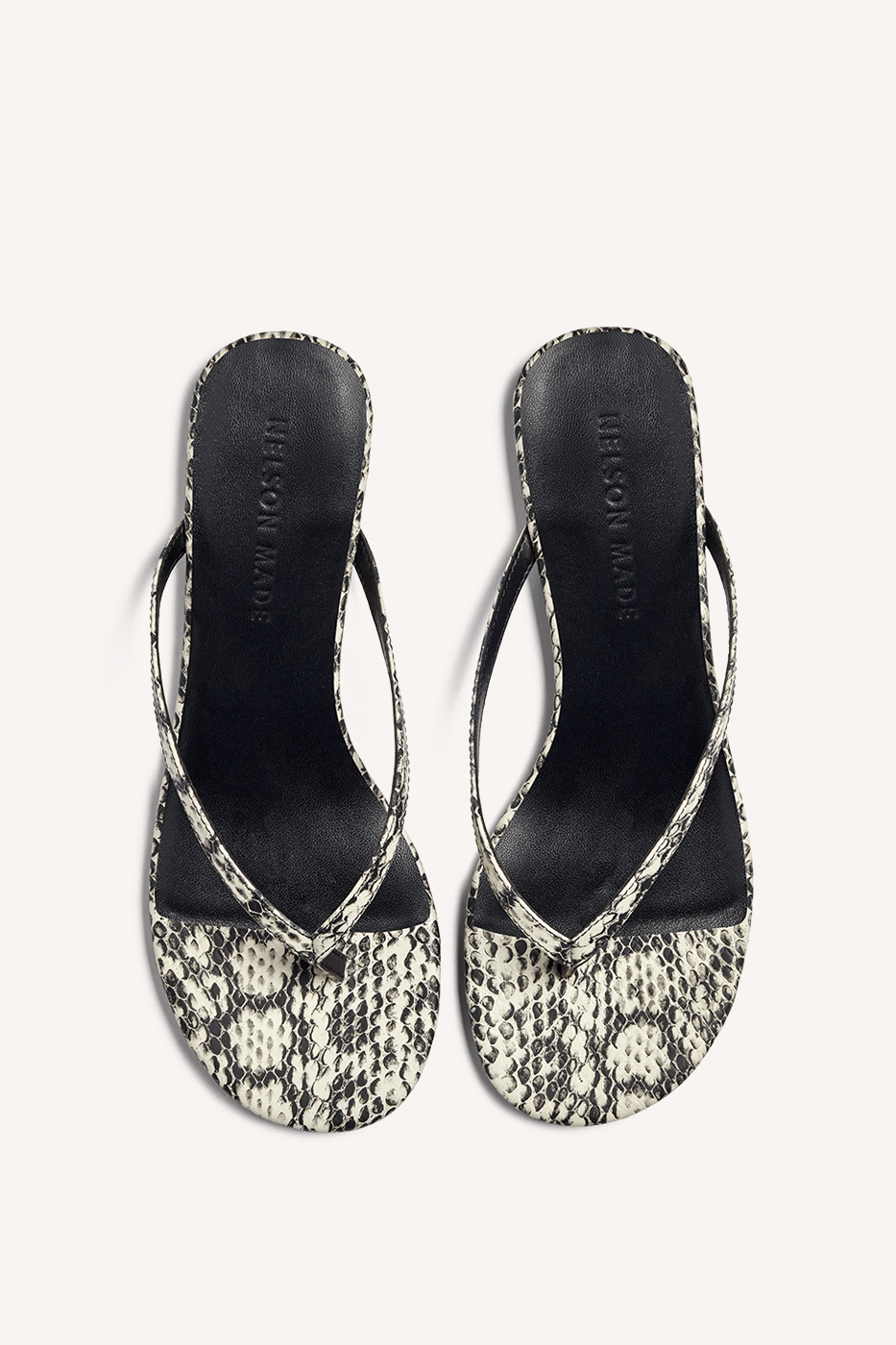 Dia Sandal Snake Emboss