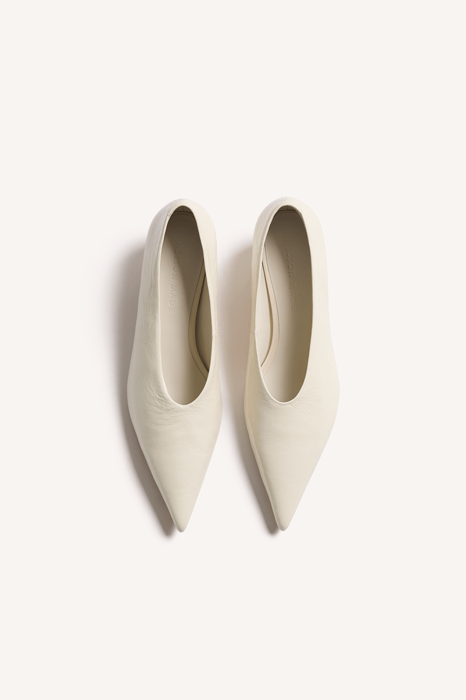 Lani Pump Ecru Crinkle