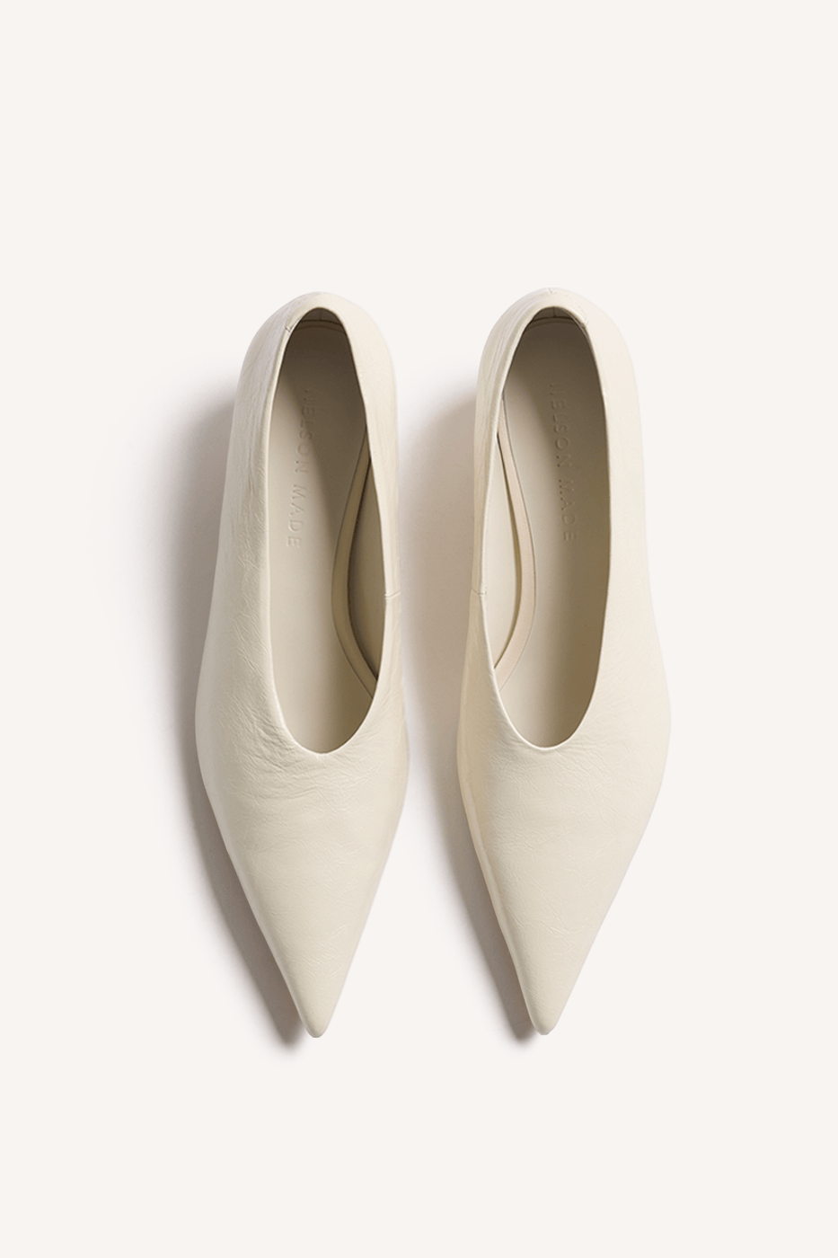 Lani Pump Ecru Crinkle