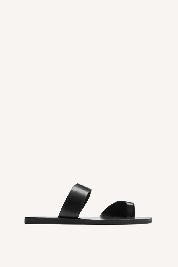 Lincoln Sandal Black - Nelson Made