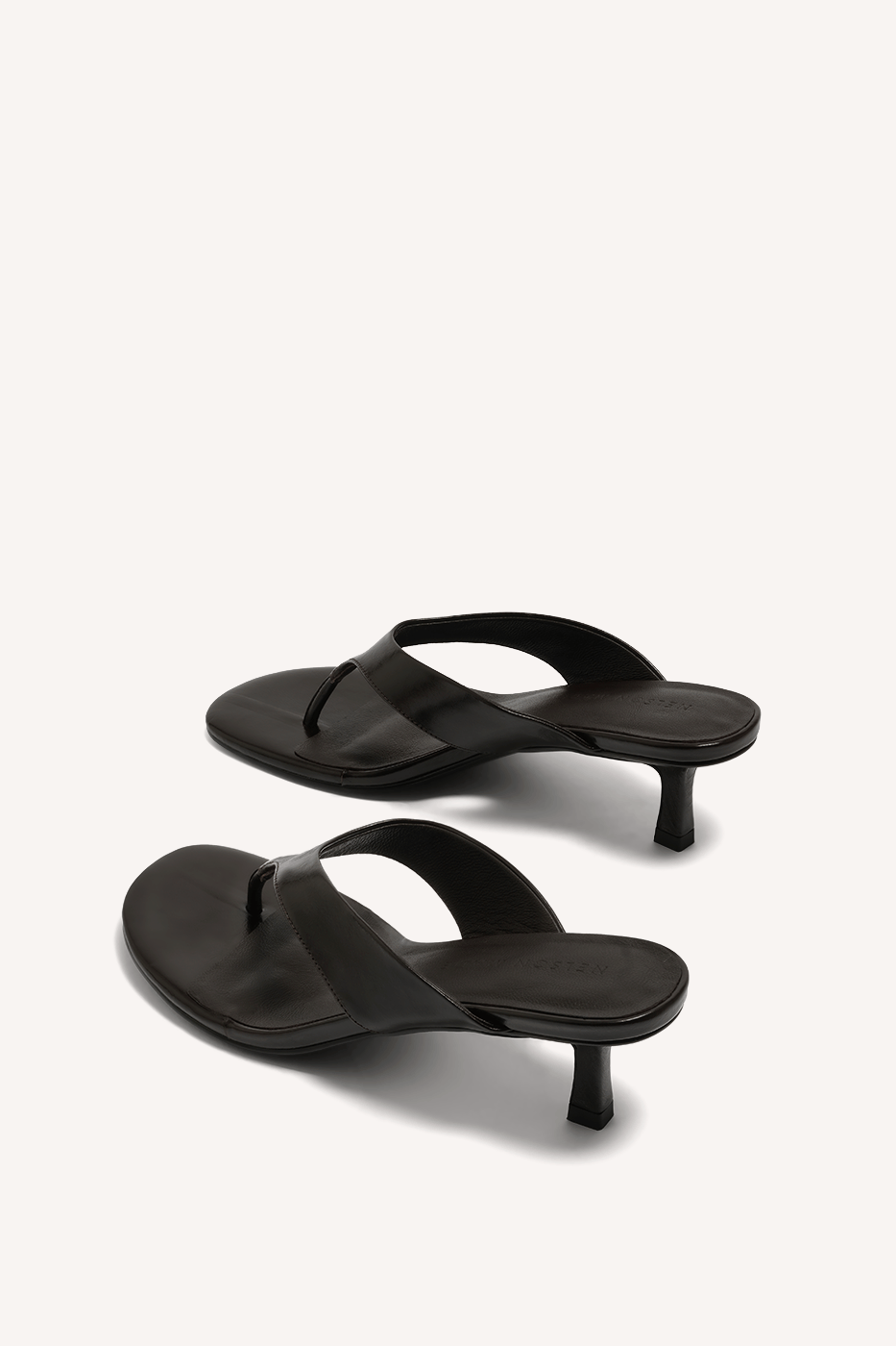 Nova Heel Black Crinkle