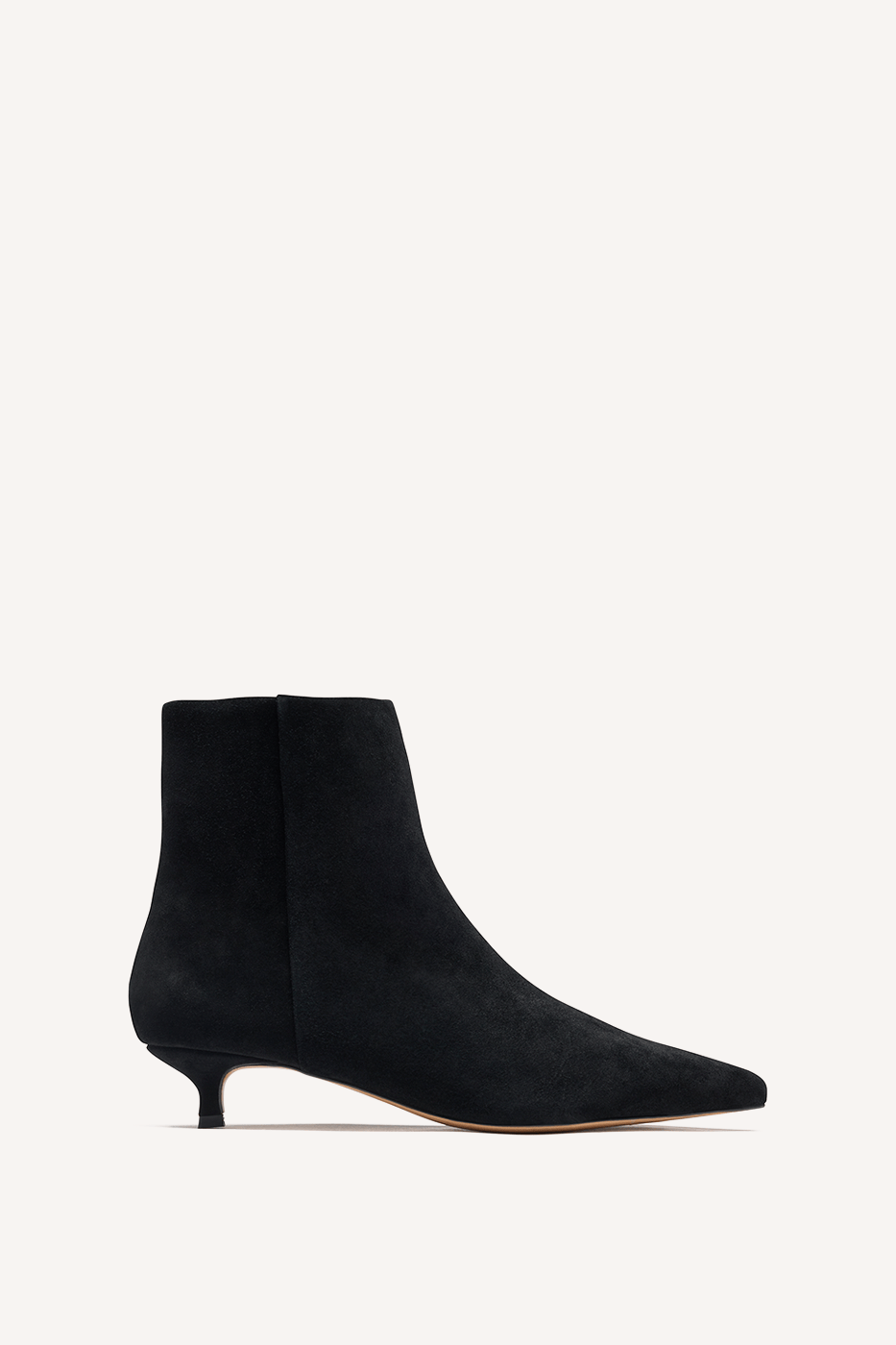 Sophie Mini Ankle Boot Black Suede