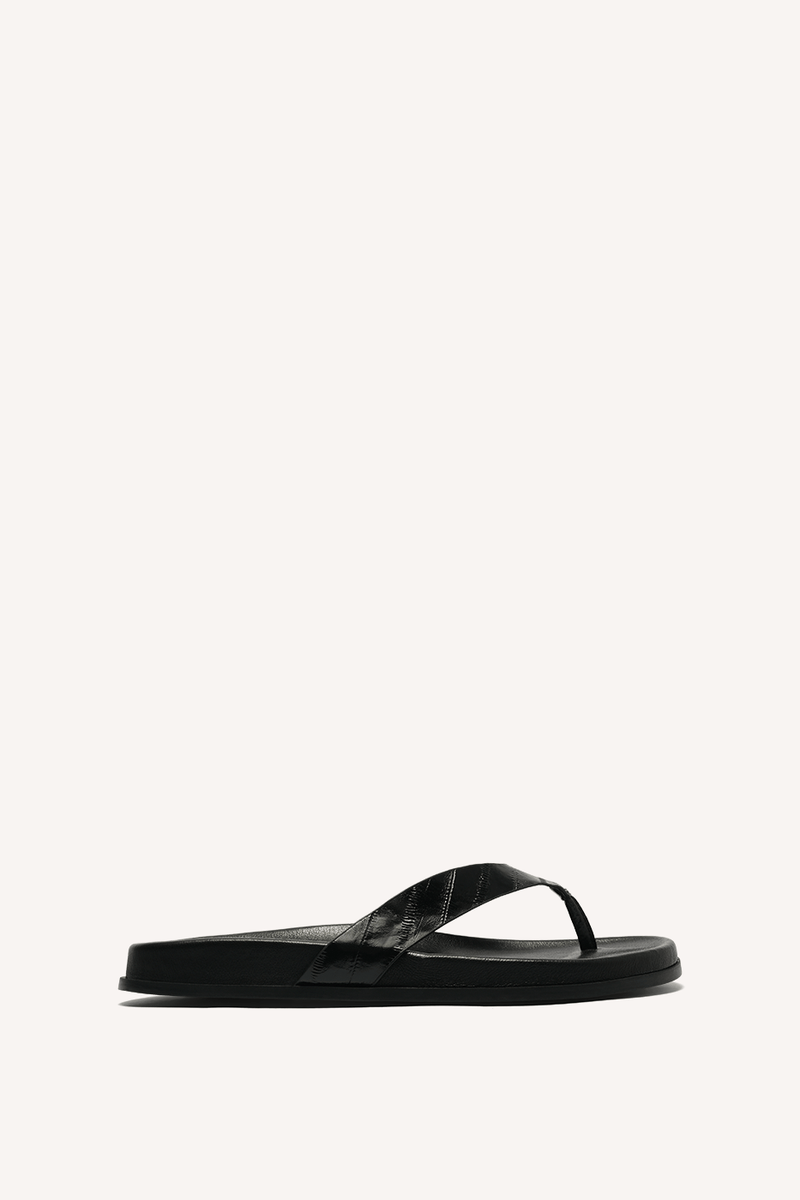 Tove Sandal Black Eel