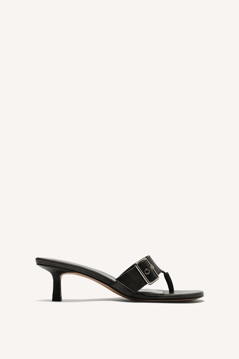 Zaria Kitten Heel Vintage Black