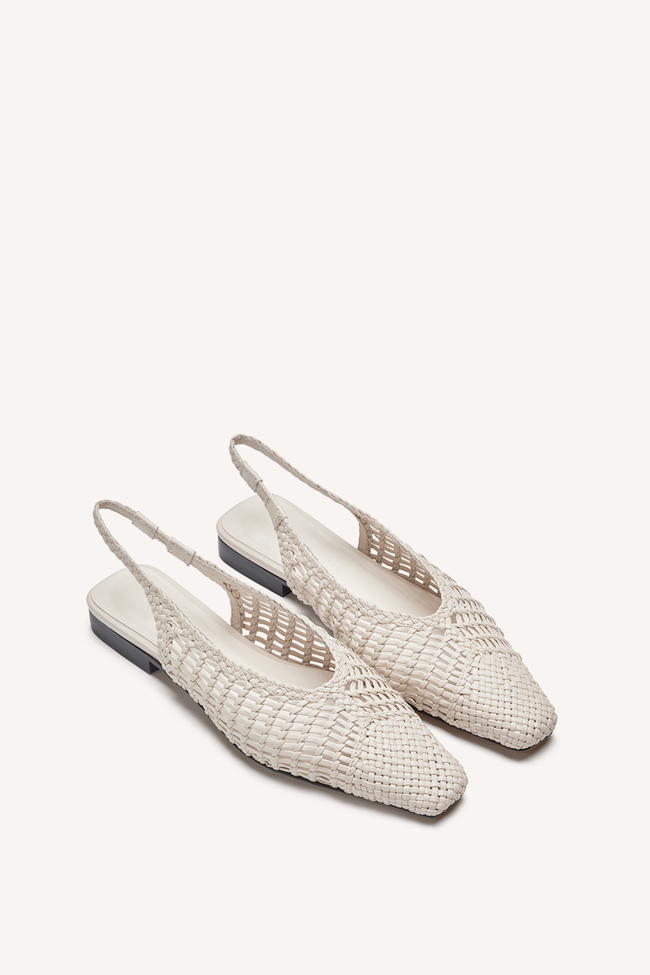 Cali Woven Flat Crema