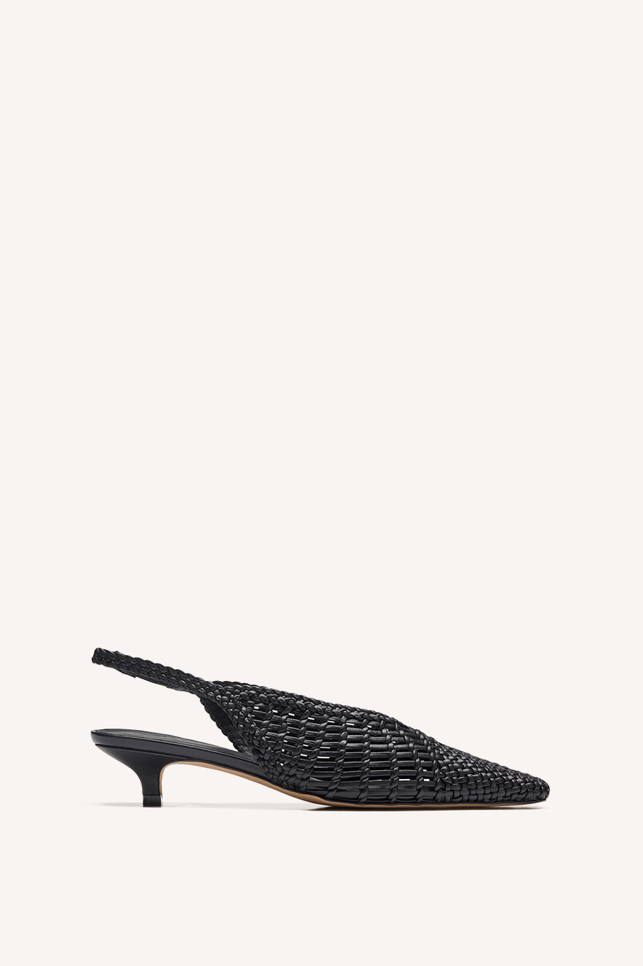Cali Woven Mule Black