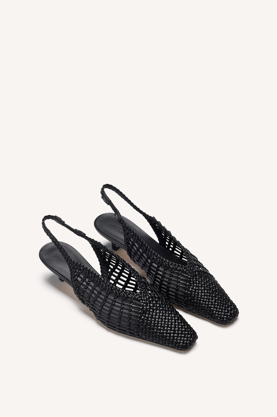 Cali Woven Mule Black