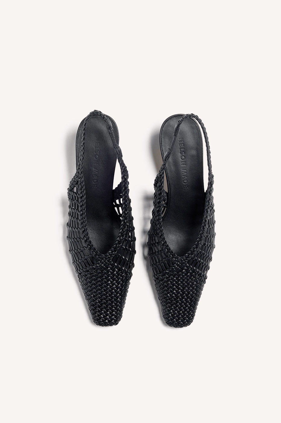 Cali Woven Mule Black