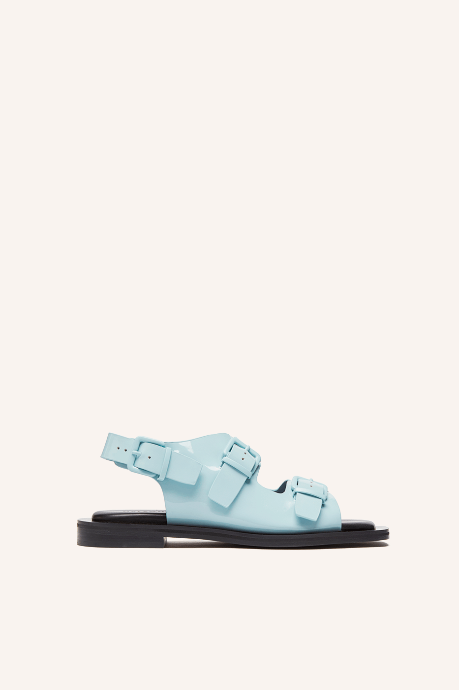 Baby blue 2025 strappy sandals