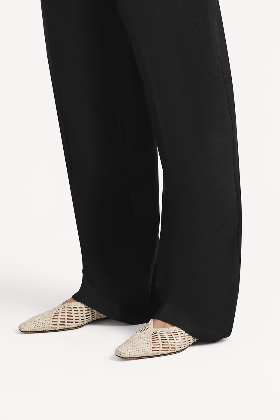 Cali Woven Flat Crema