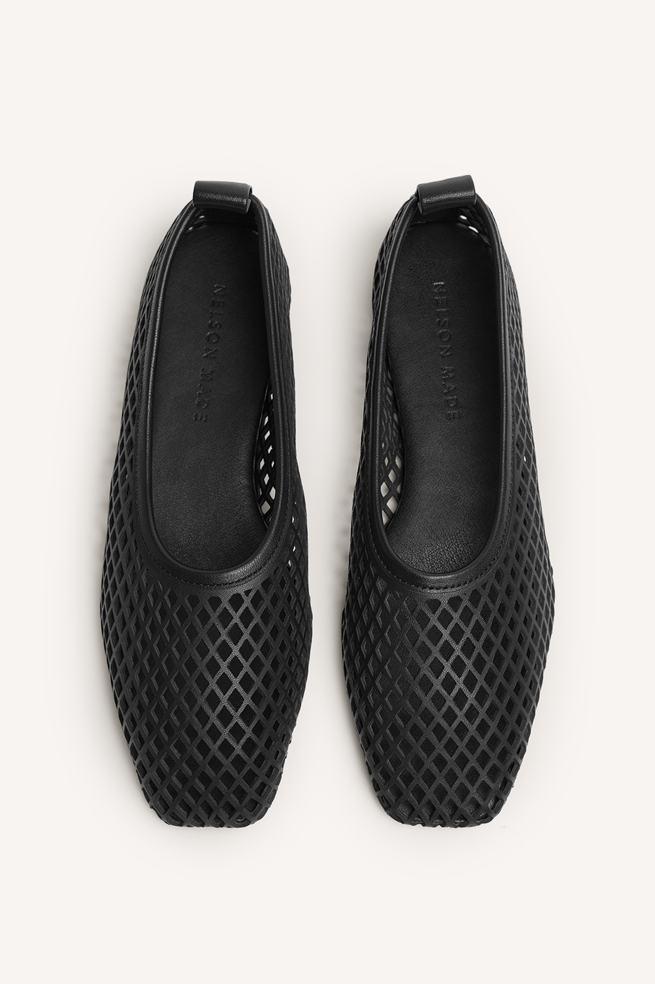 Lou Perforated Flat Black