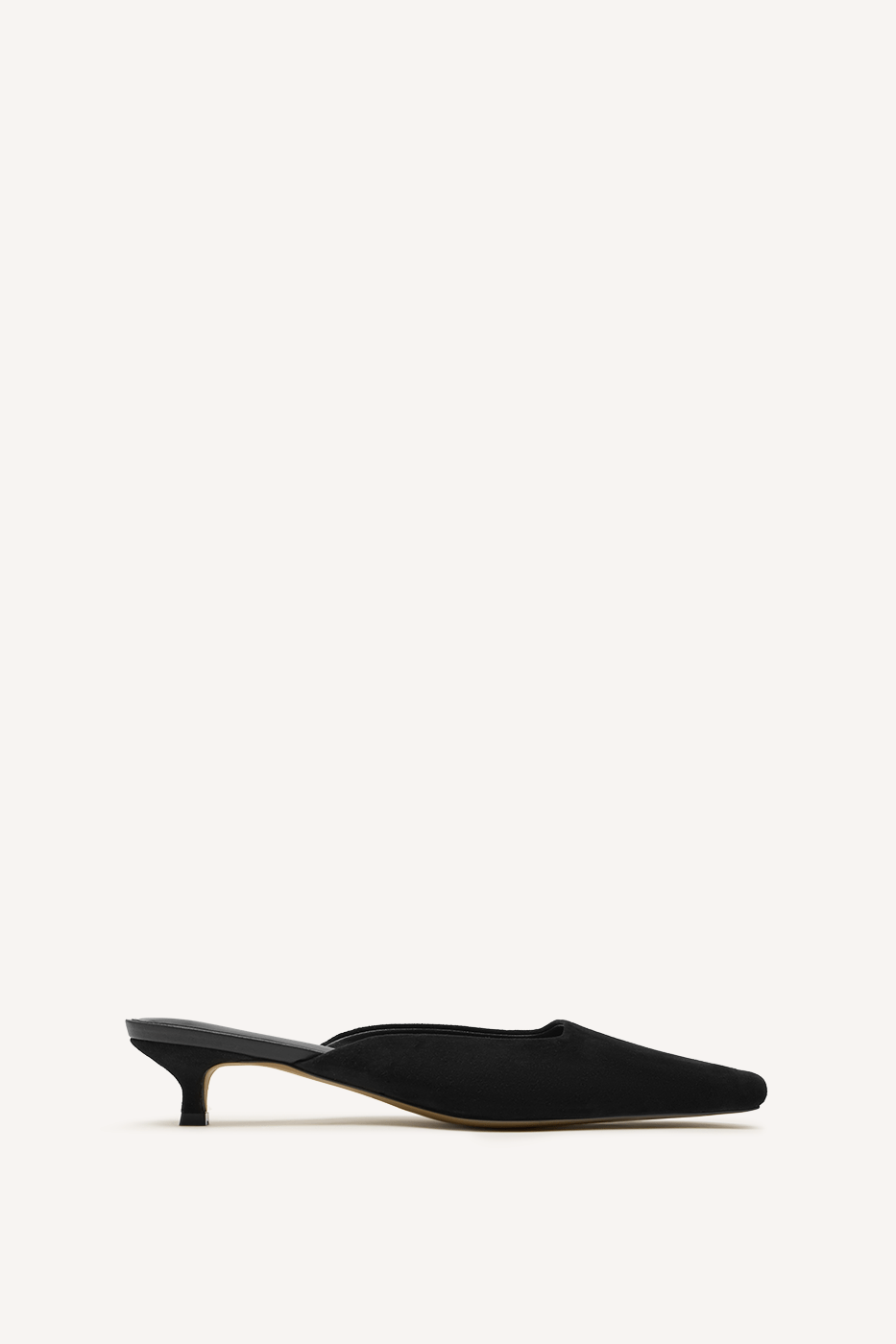 Mimi Mule Black Suede