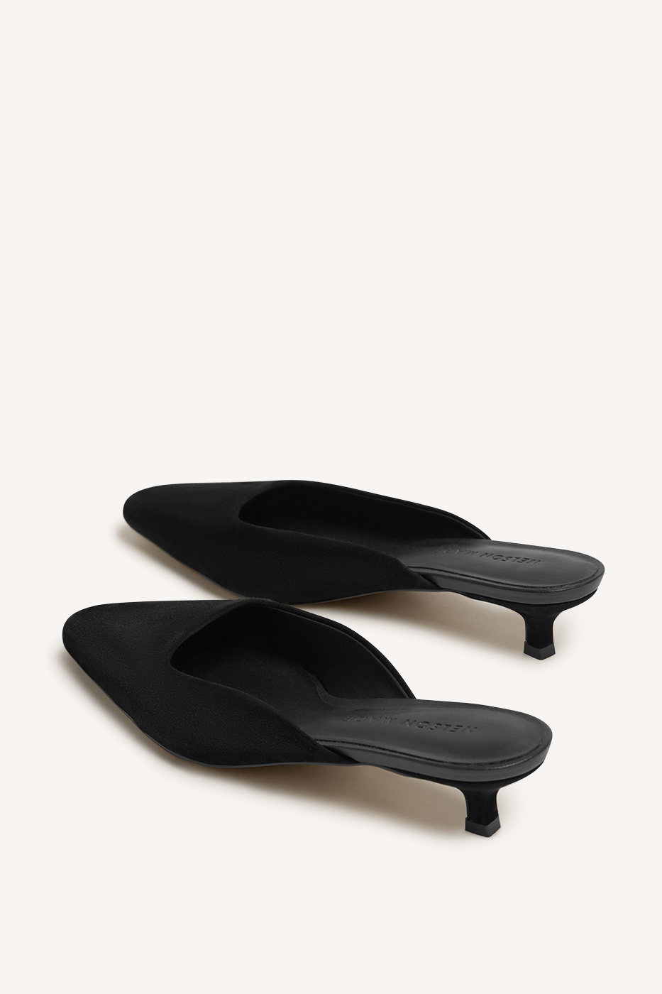 Mimi Mule Black Suede